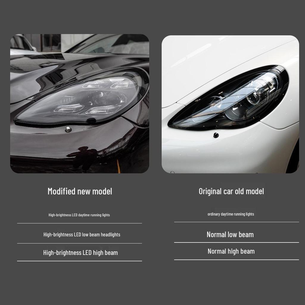 Совместимая светодиодная матричная сборка фар для Porsche Panamera 2010-2013 гг. Модернизация