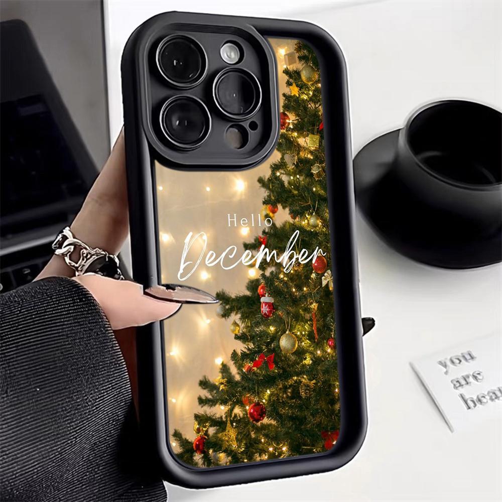 Ae117 Merry Christmas Happy New Year Design Phone Cases for Xiaomi 12 11 Lite 5G NE Redmi 13C 14C A3 Note 12 Pro 11s Angel Eye Ladder Protective Cover