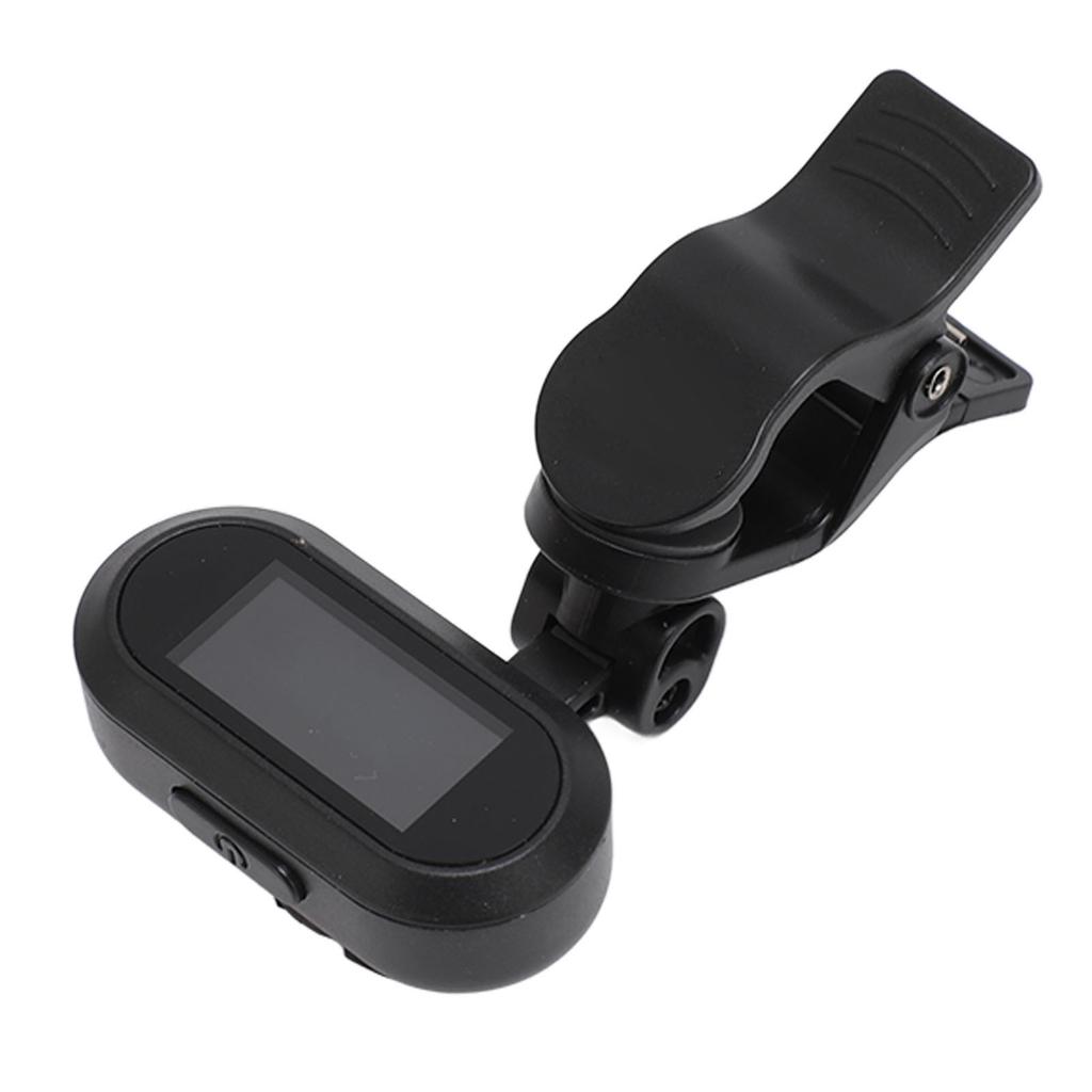 Тюнер Clip On Tuner с возможностью подзарядки, вращающийся на 360 градусов, точная настройка цифрового электронного тюнера с T