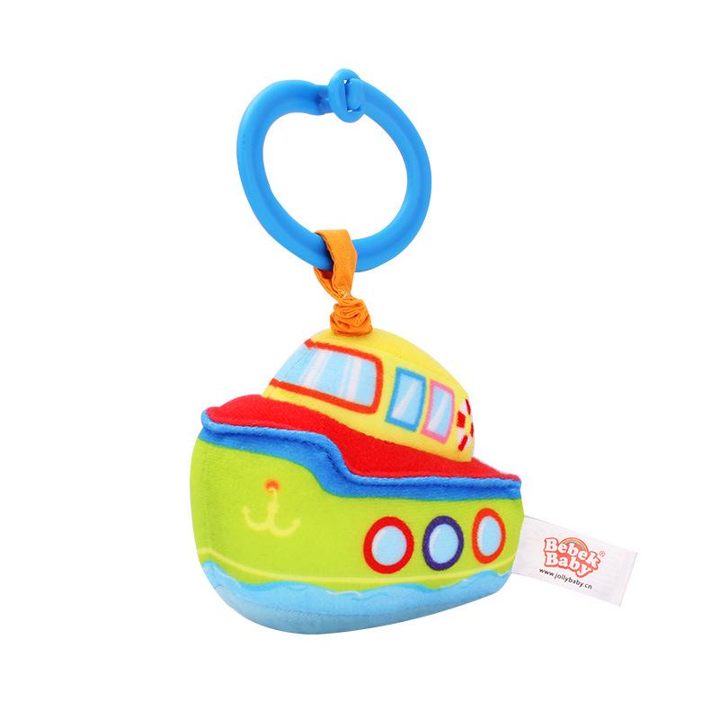 Игрушка для коляски JollyBaby для новорожденных: Успокаивающая погремушка и подвеска на кроватку для детей от 0 до 1 года