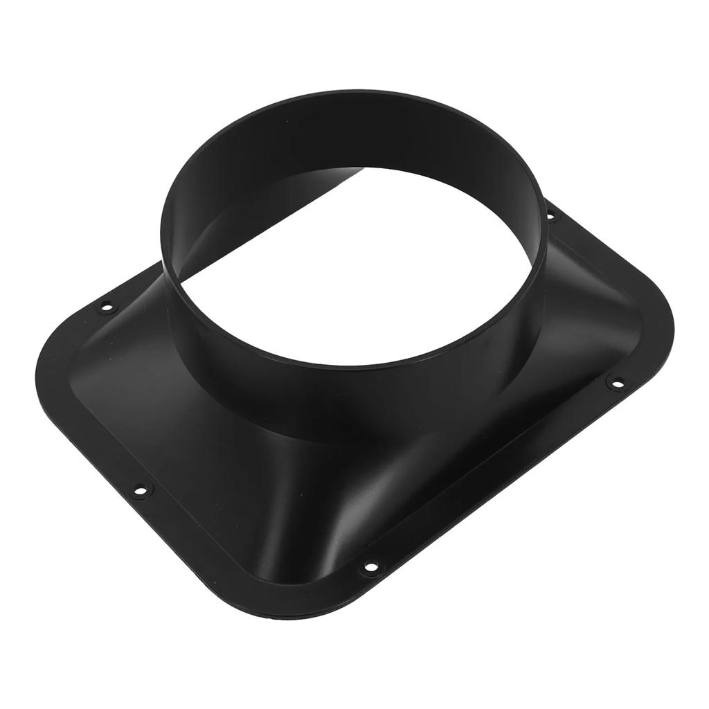 Pipe Air Vent Flange Seat Connector ABS Tube Air Ventilation Hose Connector Exhaust Duct Fitting Air System Vent Hardware