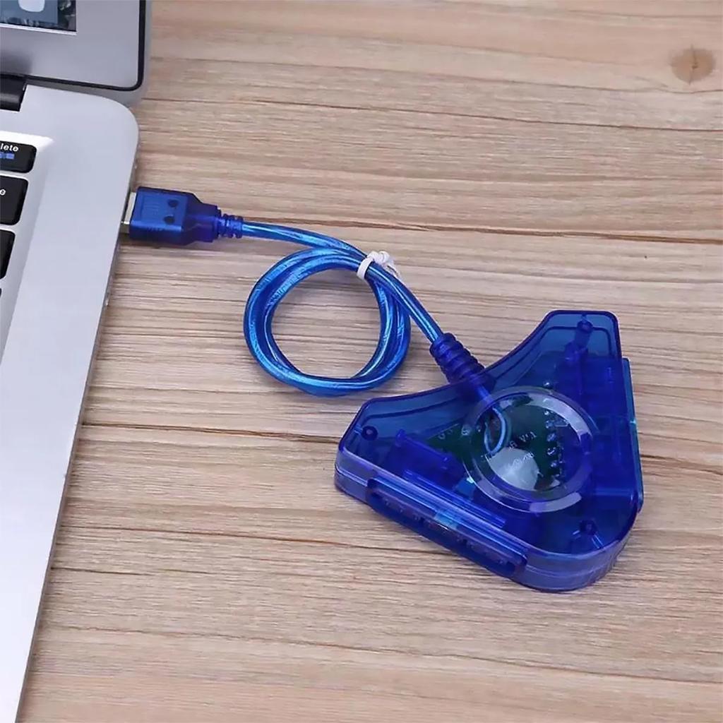 For PS2 To PC Conventer Plug and Play 1 PC Computer To 2 for PS2 Adapter Converter Cable for WIN98