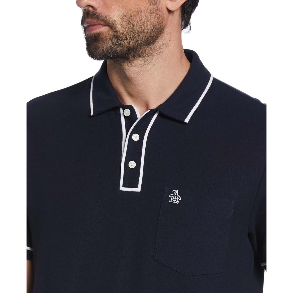 Original Penguin Mens Earl Cotton Pique Polo Shirt