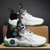 High-top Basketball Shoes for Men's New Thick-soled Heightening Student Sports Shoes Breathable and Non-slip Shoes for Men
