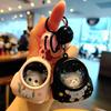 Cartoon Cat Keychain Light Battery Powered Torch Light Small Pocket Versatile Mini LED Keychain
