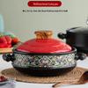 HuaMeiGuan 3.2L High-Temperature Ceramic Casserole Pot