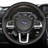 Кожаная оплетка на руль автомобиля 100% Посадка для Subaru Legacy 2016 Outback 2015 2016 XV 2016 Forester 2016