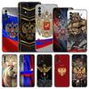 Russia Flag Emblem Phone Case For iPhone Samsung Galaxy Redmi Xiaomi Oppo OnePlus Note S A 7 8 9 10 11 12 13 14 20 21 22 23 53 54 Pro Max Plus Ultra