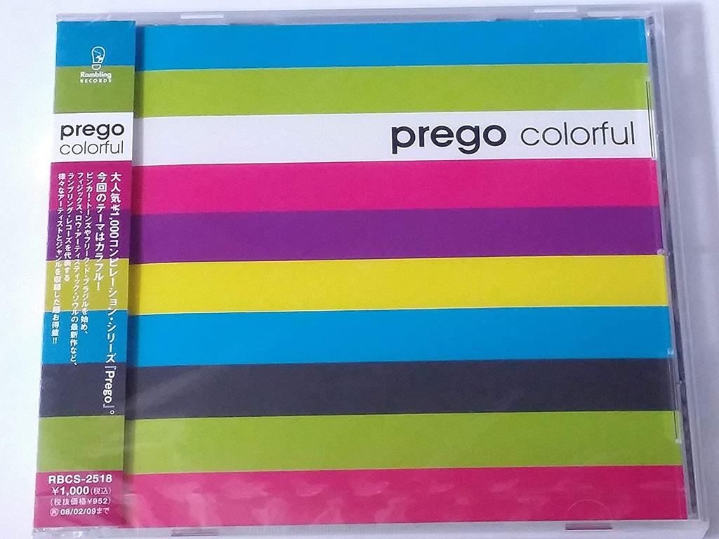 CD VARIOUS - Prego Colorful RBCS2518 Japan ObiMusic Others Used