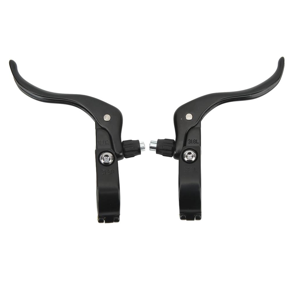 1 Pair Bike Brake Handle Aluminum Alloy Ergonomic Universal Mountain Road Bike Brake Lever for