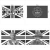 Elizabeth Ii Queen Mourning Flag Polyester Fabric For Tribute And Memorial Display