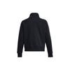 Under Armour Solid Color Logo Half-Zip Jacket Women Tops Black 1379492-001