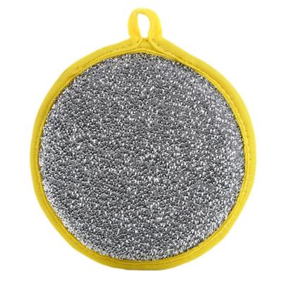 10 шт., двухслойная проволока, тряпки для мытья посуды, не царапающая проволока, чистящая одежда, набор щеток для посуды, кухонные бытовые принадлежности