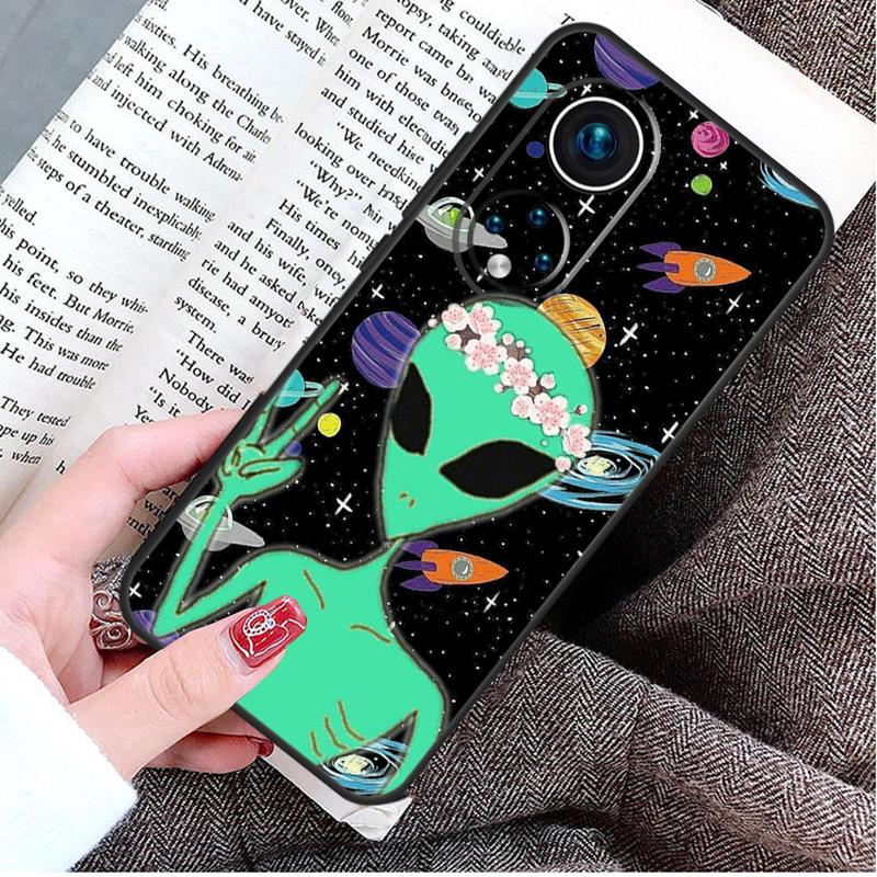 Эстетичный Мультяшный Инопланетный Космический Чехол Для Honor Magic 8 7 6 Pro Honor X9d X9c X9b X9a X8b X8c Win 50 70 90 200 400 Lite Обложка