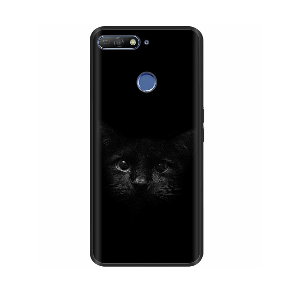 Cute Candy Painted Cover For Huawei Honor 7A Pro Case Soft Silicone Back Cover For Honor 7C Cases Honor7A Pro 5.7" Cases Bumper