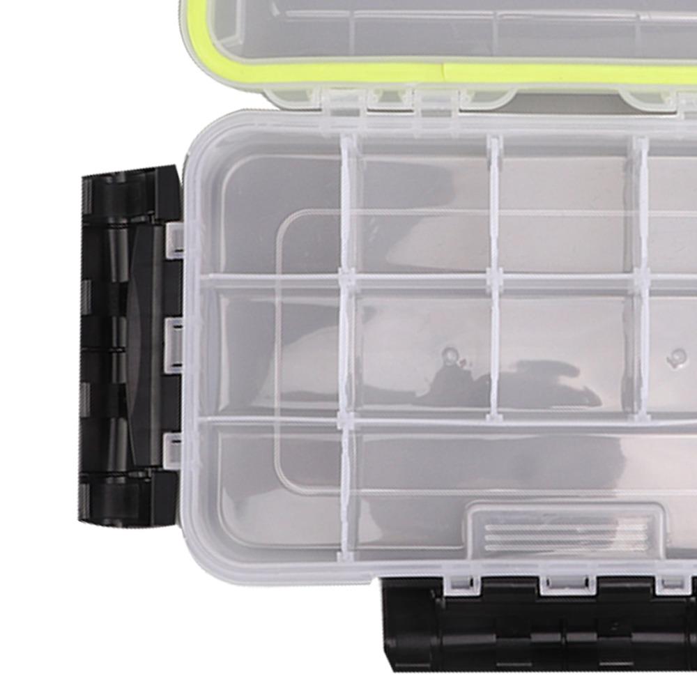 27*17*5.3cm Fishing Tackle Box Transparent Fishing Organizer Box Lure Storage Box Lure Storage