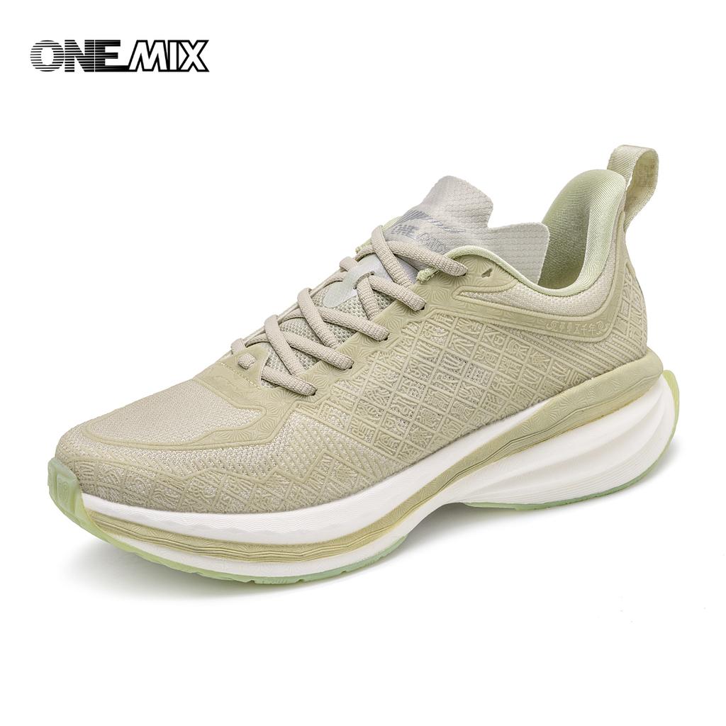 ONEMIX 2024, новая китайская спортивная обувь, амортизирующие мужские кроссовки, Нескользящие дышащие легкие уличные женские кроссовки