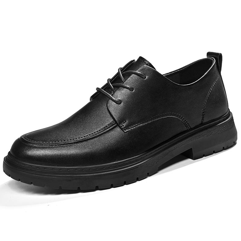Повседневная обувь из натуральной кожи Elegantes Men Lace Up Oxford Shoes Outdoor Business Men's Dress Shoes Handmade Man Formal Flats