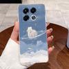 Гелевый чехол для Infinix Note 40 5G X6851 X6852 Fundas Capa Прозрачный Силиконовый Мягкий ТПУ Задняя крышка Милый Кот Кролик Сердце Чехол для телефона