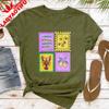Italian Stamp Design Shirt Mediterranean Aesthetic Tee Tomato Girl Summer Tshirt Italy Vacation Tops Unisex Crewneck Cotton Shirt