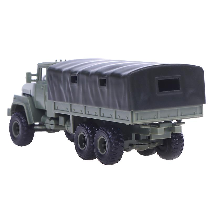 1шт 1:72 Масштабный трактор Краз-260, военный автомобиль, грузовик, игрушечный блок, модель автомобиля, комплект