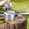 Tourist, scout, military steel mess tin 1.5 l, 900 ml 3 pcs.
