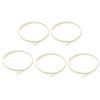 Binding Purfling Strips, Plastic Guitar Binding Edge Trim for Acoustic Classical Guitar, 1650x5x1.5 Mm, Beige, 5 Pieces