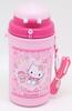 OSK Бутылка для воды Hello Kitty Sakura с трубочкой (холодный тип) СК-450С