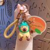 Korean Style Capybara Key Chain Silica Gel Cartoon Key Buckle Capybara Pvc Pendant  Bag Pendant