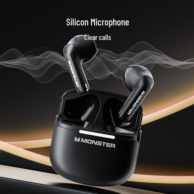 Беспроводная Bluetooth-гарнитура-вкладыш GT15: Долгая работа от батареи, Стерео, Шумоподавление, Идеально для игр