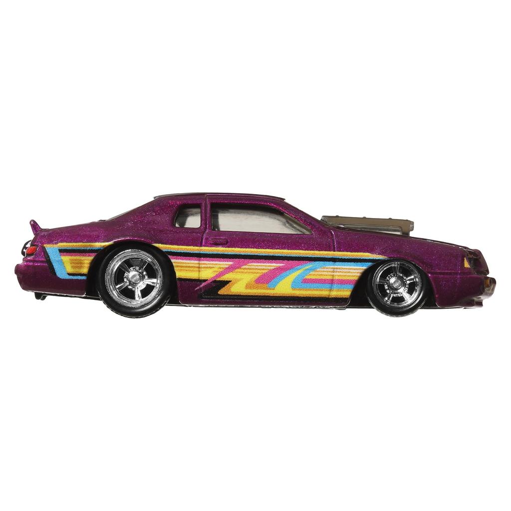 Hot Wheels Boar Bird 86 Ford Thunderbird Мини-машинка HRT72 Игрушечный транспорт Фиолетовый Для детей от 3 лет