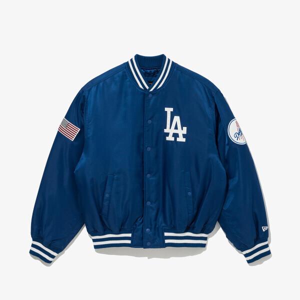 Куртка стадионная New Era Los Angeles Dodgers Authentic Синяя
