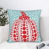 Yayoi K-Kusama Pillowcase Printed Polyester Cushion Cover Decorative Pillow Case Cover Home Zipper 40*40Cm