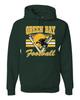 Green Bay Football Helmet Unisex  Hoodie Sweatshirt