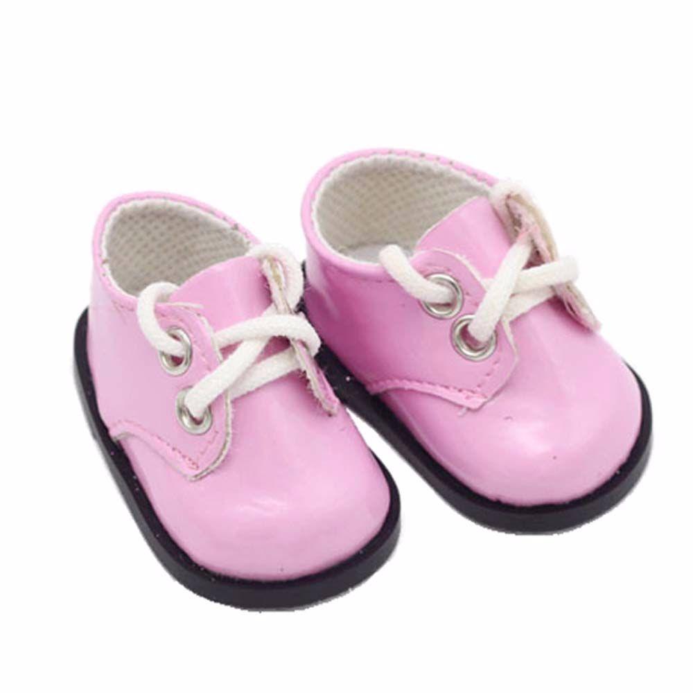 1 Pair Handmade 12 BJD Doll PU Shoes Fashion OB11 Leather Shoes ob11 Doll Sandals  EXO Doll