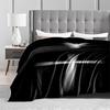 Cross & Dove Symbolic Design Flannel blanket for bedroom, living room, sofa, and nap