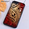 Полинезийский маорийский самоанский tribal узор тату Чехол для телефона Для iPhone 17 Air 16 15 14 11 12 13 Pro MAX Plus coque Чехол