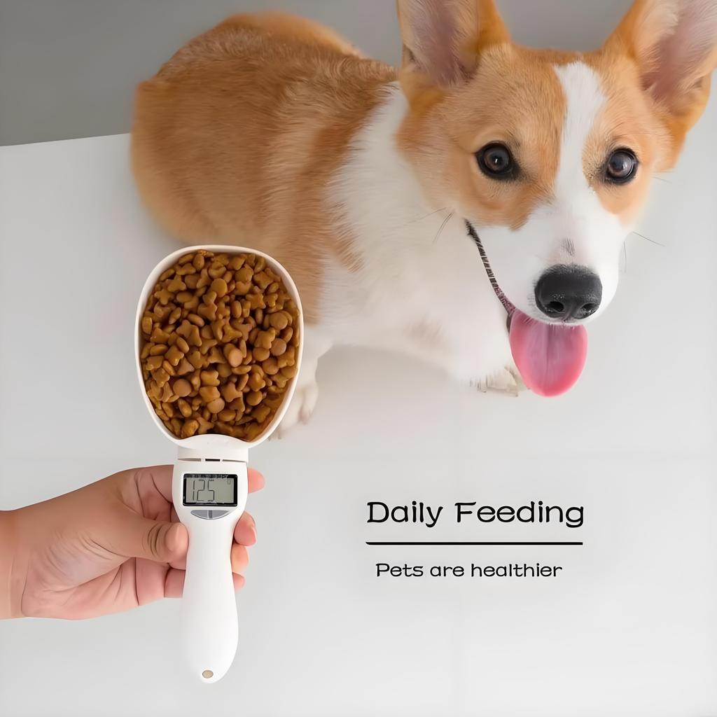 800 г/1 г Весы для корма для домашних животных ЖК-дисплей Электронные высокоточные весы для взвешивания собак и кошек мерная ложка для кормления кухонные весы с цифровым дисплеем
