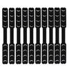 Strip,10 Pieces Four-speed Adjustable Mask Ear Extension Hook Point Mouth Mask Filter Mask - Type BK
