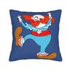 Funny Clowns B-Bozoeds Pillow Cover Novelty Pillow Case For Sofa Bedroom Home Decor Comfy Cushion Cover Gift
