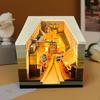Diagonal Alley Desk Calendar Notepad Time Piece Desktop Decor Novelty Paper Carving 3D Memo