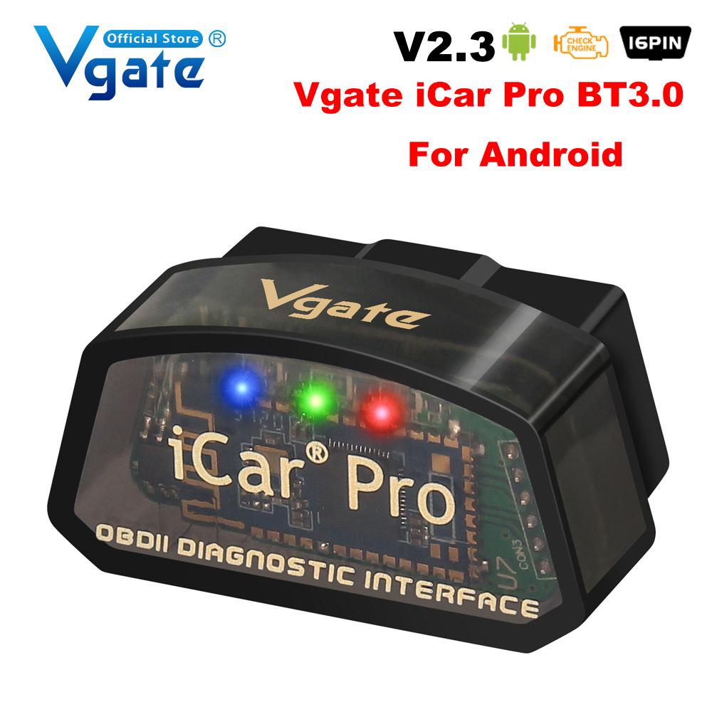 Vgate iCar Pro ELM327 OBD2 Сканер WIFI Bluetooth 4.0 Для Android/IOS Автомобильный Диагностический Инструмент elm 327 V2.3 Сканирующий Инструмент ODB2