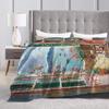Henri Matisse Style Super Soft Blanket  Children Plush Throw Blanket Funny Couch Chair Flannel Bedspread Sofa Bed Cover