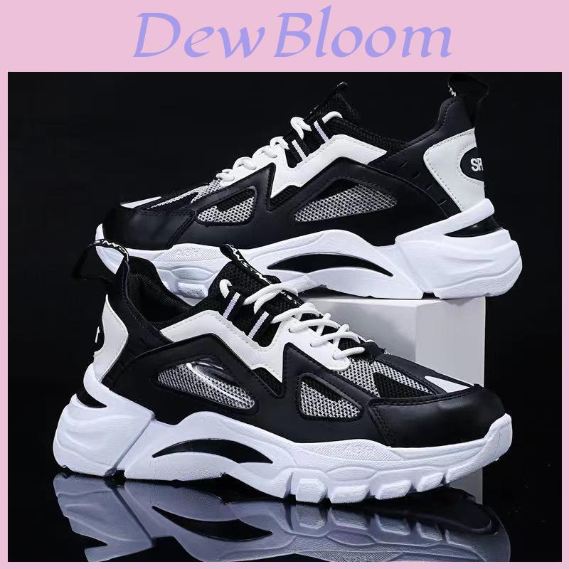Men's Spring Breathable Thick-soled Increase Sports Dad Shoes Korean Trend Casual Shoes Sports Men's Autumn