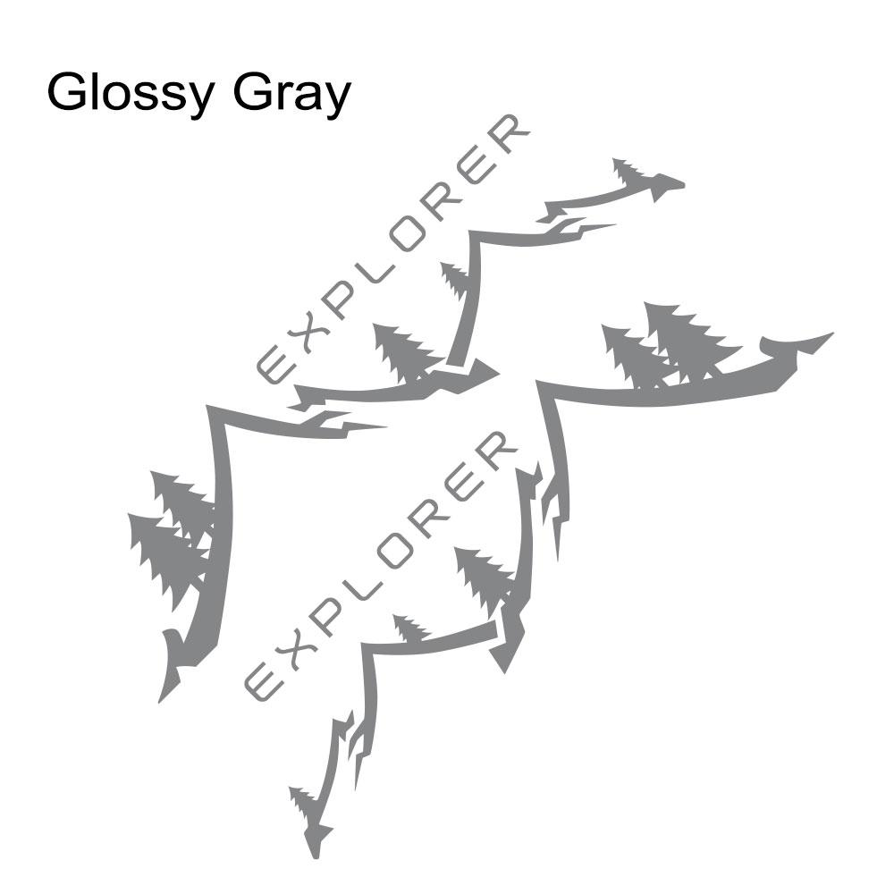 Наклейки на боковые двери автомобиля для Ford Transit Courier Camper Van графика горный стиль виниловые декоративные наклейки авто тюнинг