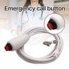 Push Button Cord Cable for Nurse Station 6P4C Nurse Call Cord Replacement Nurse Call Cord with Clip for Nurse Station
