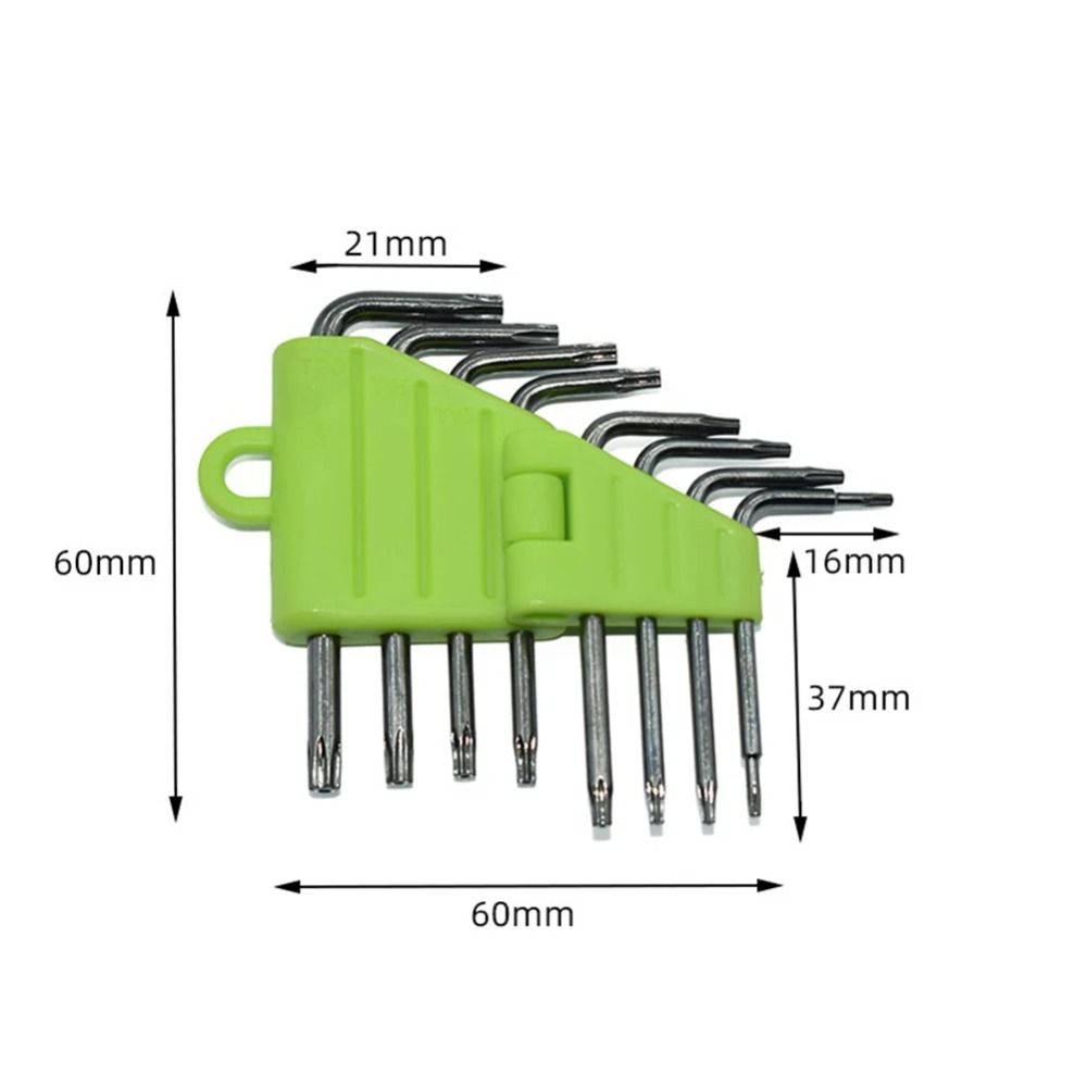 Portable Hex Torx Wrench Set Easy to Carry Hex Key Durable Mini Torx Screwdriver  Hand Tools
