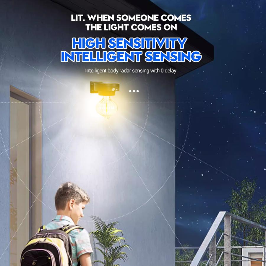 Уличный солнечный светильник для украшения сада IP65 Водонепроницаемый солнечный настенный светильник Освещение для палубы Освещение для забора Освещение для лестницы с ярким теплым светом