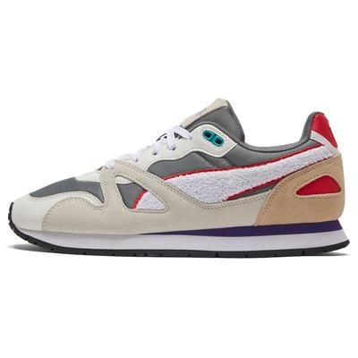 Mirage Fabric Круглый носок Шнуровка Амортизирующие Прочные Легкие Низкие Повседневные Кроссовки Женские серый 373931-02