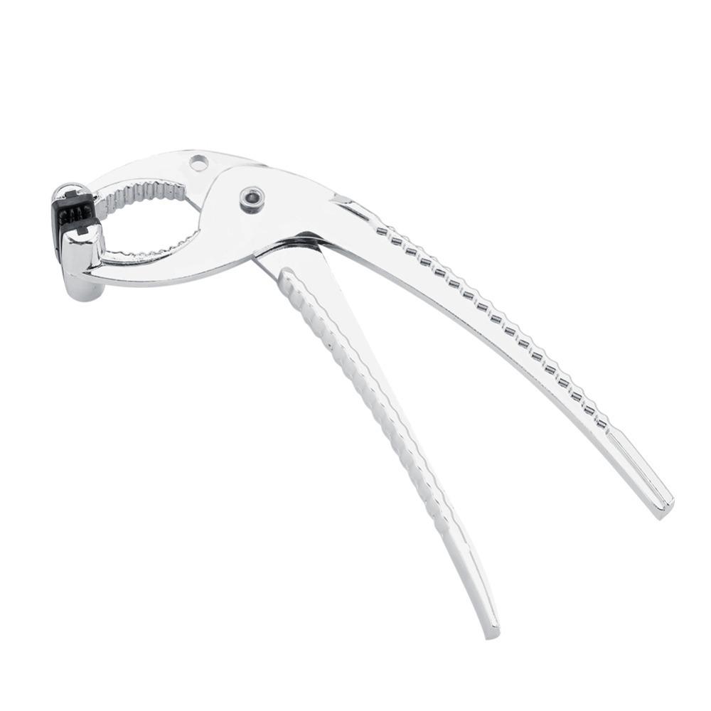 Non-Slip Handle Oven Clip Pliers Zinc Alloy Hot Pot Gripper Durable Oven Grip Grabber For Oven Use